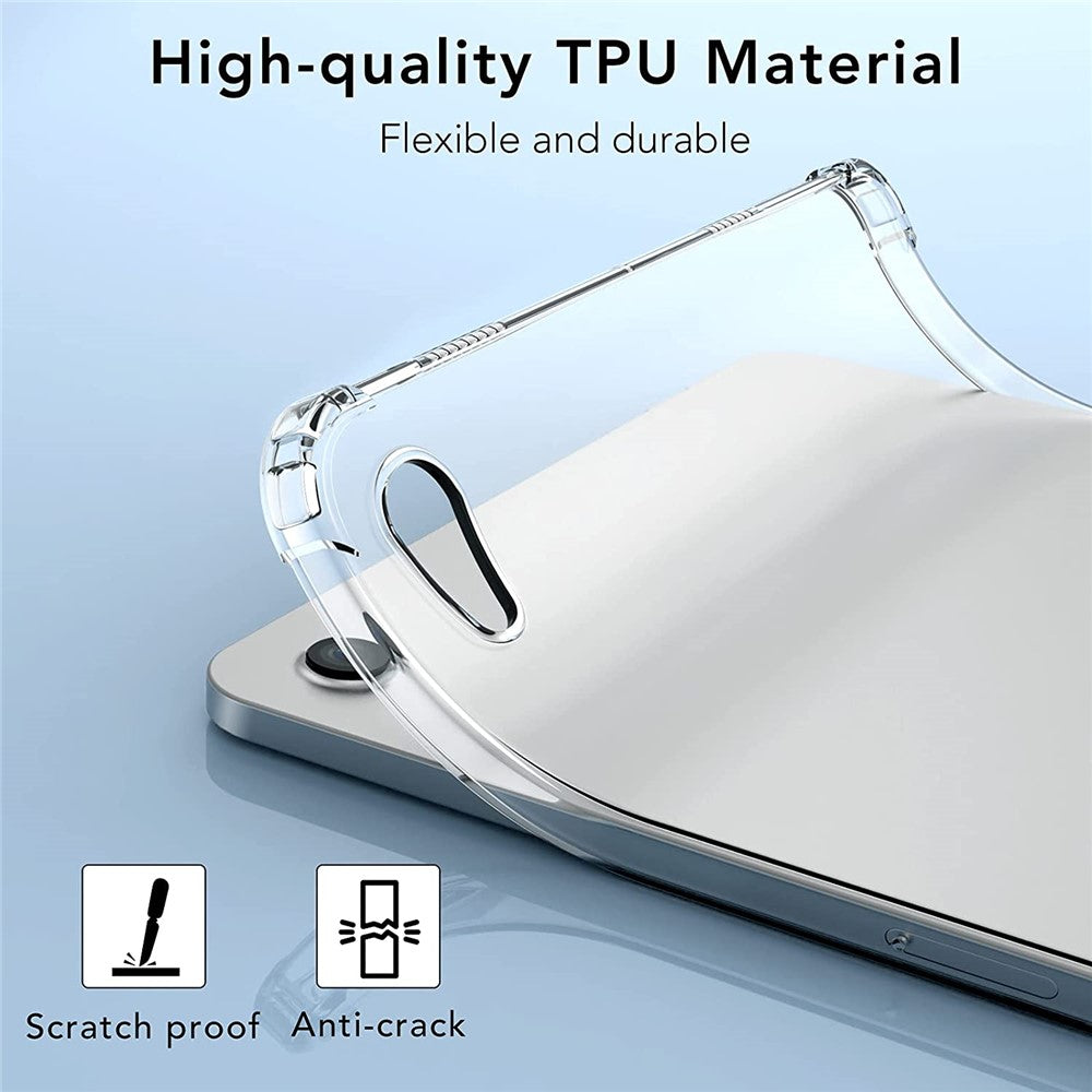Transparent TPU-fodral med stöttåliga hörn-iPad-2 Form