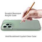 Transparent hybridskal med hård rygg och mjuka kanter-iPhone-2 Form