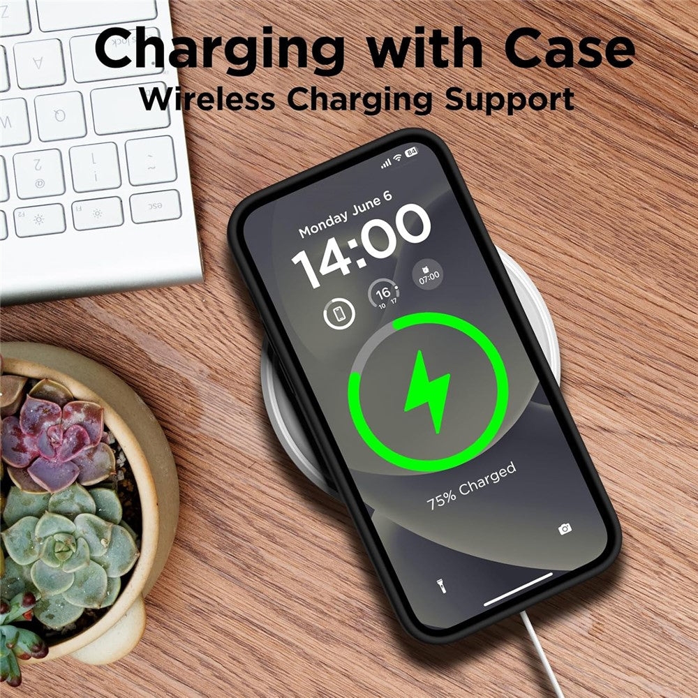 MagSafe-silikonskal med dubbla skärmskydd-iPhone-2 Form