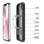 MagSafe-kompatibelt hybridskal i TPU och PC-iPhone-2 Form