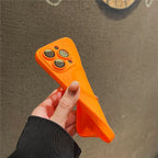 MagSafe-silikonskal med linsskydd i härdat glas iPhone 15 Pro Max Mintgrön