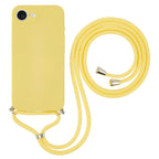 Stöttåligt TPU-skal med axelrem iPhone 16e Ljuslila