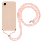 Stöttåligt TPU-skal med axelrem iPhone 16e Armégrön