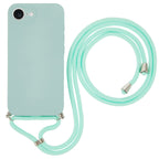 Stöttåligt TPU-skal med axelrem iPhone 16e Safirblå
