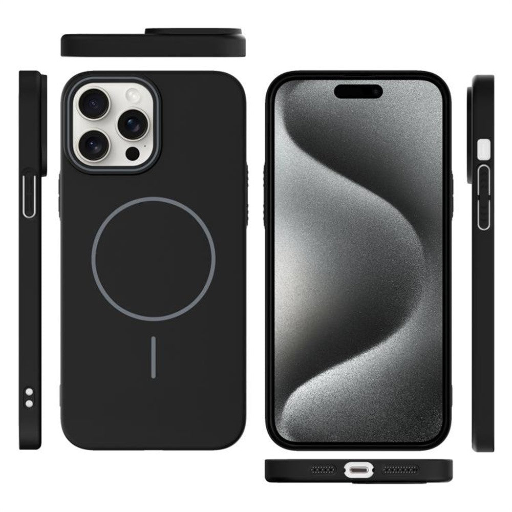 Tunt MagSafe-skal i hård PC-design iPhone 14 Pro Max Mörkgrå