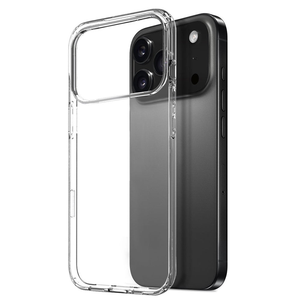 Transparent TPU-skal med skärmskydd i glas-iPhone-2 Form