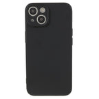 Silikonskal med mjuk insida i färgglad design iPhone 15 Orange