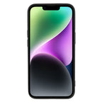 Silikonskal med mjuk insida i färgglad design iPhone 15 Armégrön