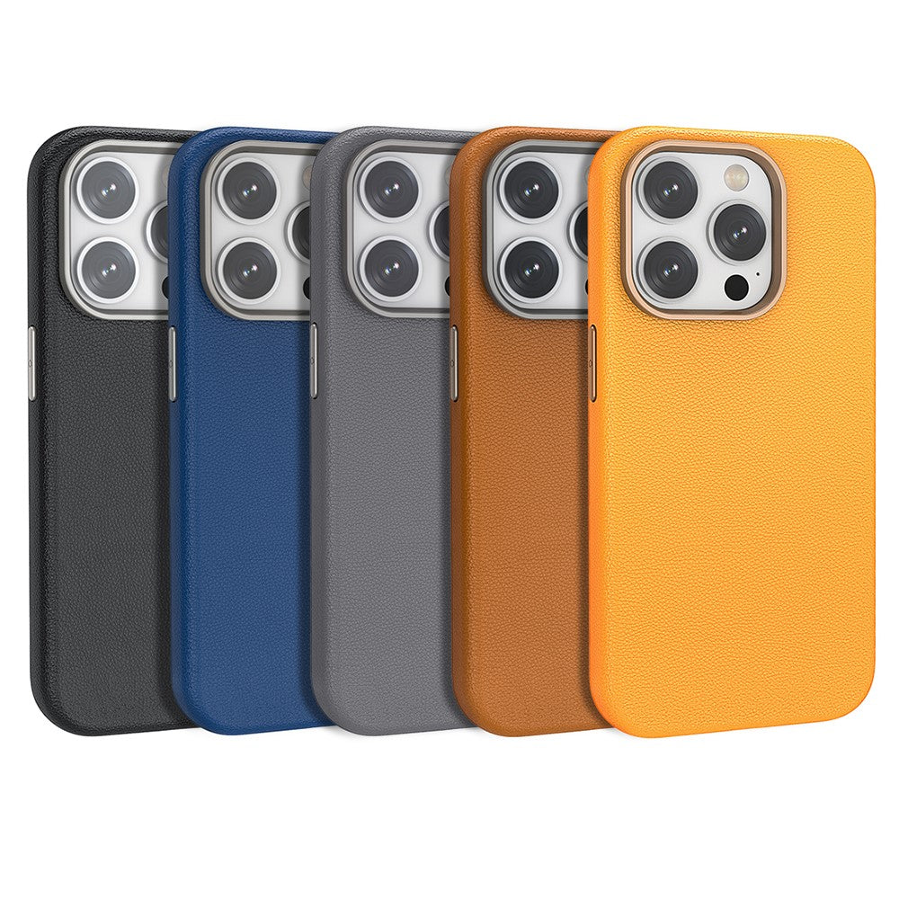 MagSafe-skal i TPU och PU-läder med tunn passform-iPhone-2 Form