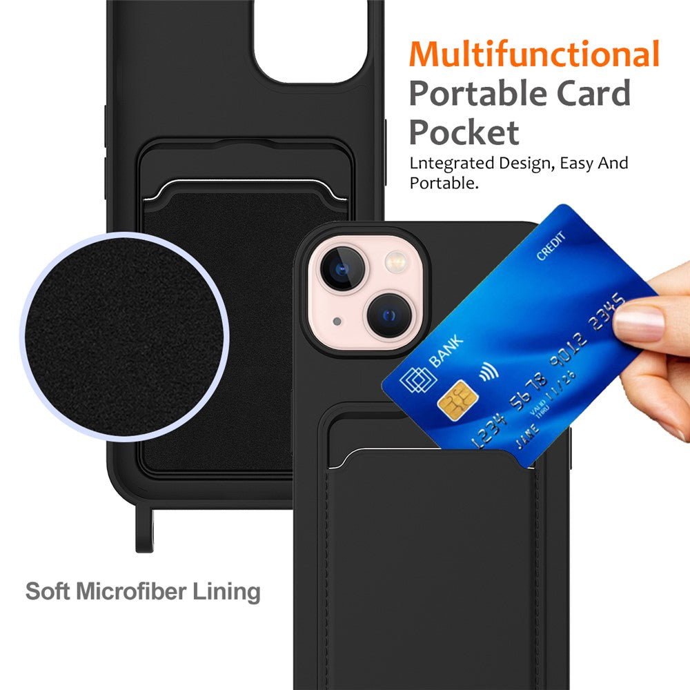 Silikonskal med snodd och stötdämpning-iPhone-2 Form