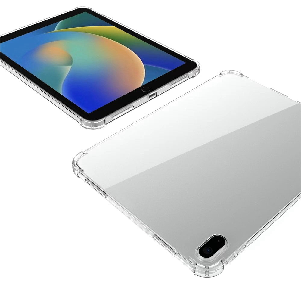 Stöttåligt transparent TPU-skal med hörnskydd-iPad-2 Form