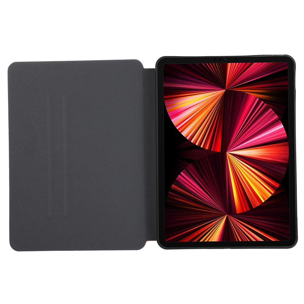 PU-läderfodral med auto-väckning och stativfunktion iPad Air 11, iPad Pro 11 Blå
