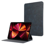 PU-läderfodral med auto-väckning och stativfunktion-iPad-2 Form