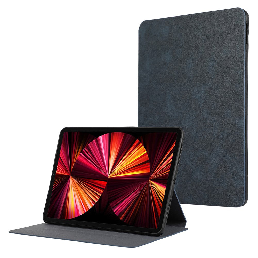 PU-läderfodral med auto-väckning och stativfunktion-iPad-2 Form
