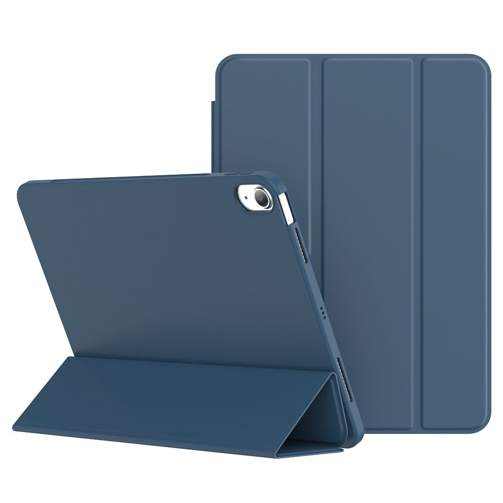 Tri-fold fodral i läder och TPU-iPad-2 Form