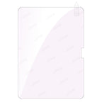 Skärmskydd i härdat glas med ögonskydd-iPad-2 Form