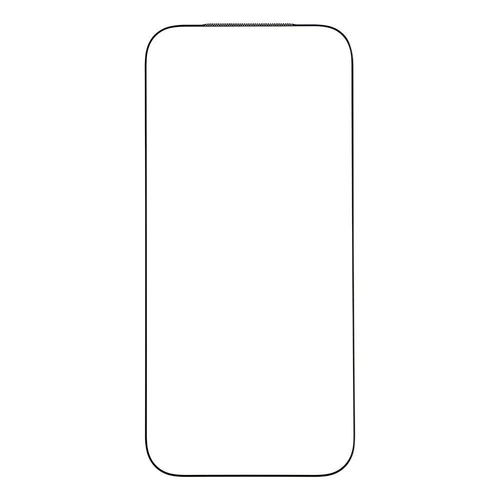 Matt skärmskydd med svart kant och dammskydd-iPhone-2 Form