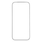 Matt skärmskydd med svart kant och dammskydd-iPhone-2 Form