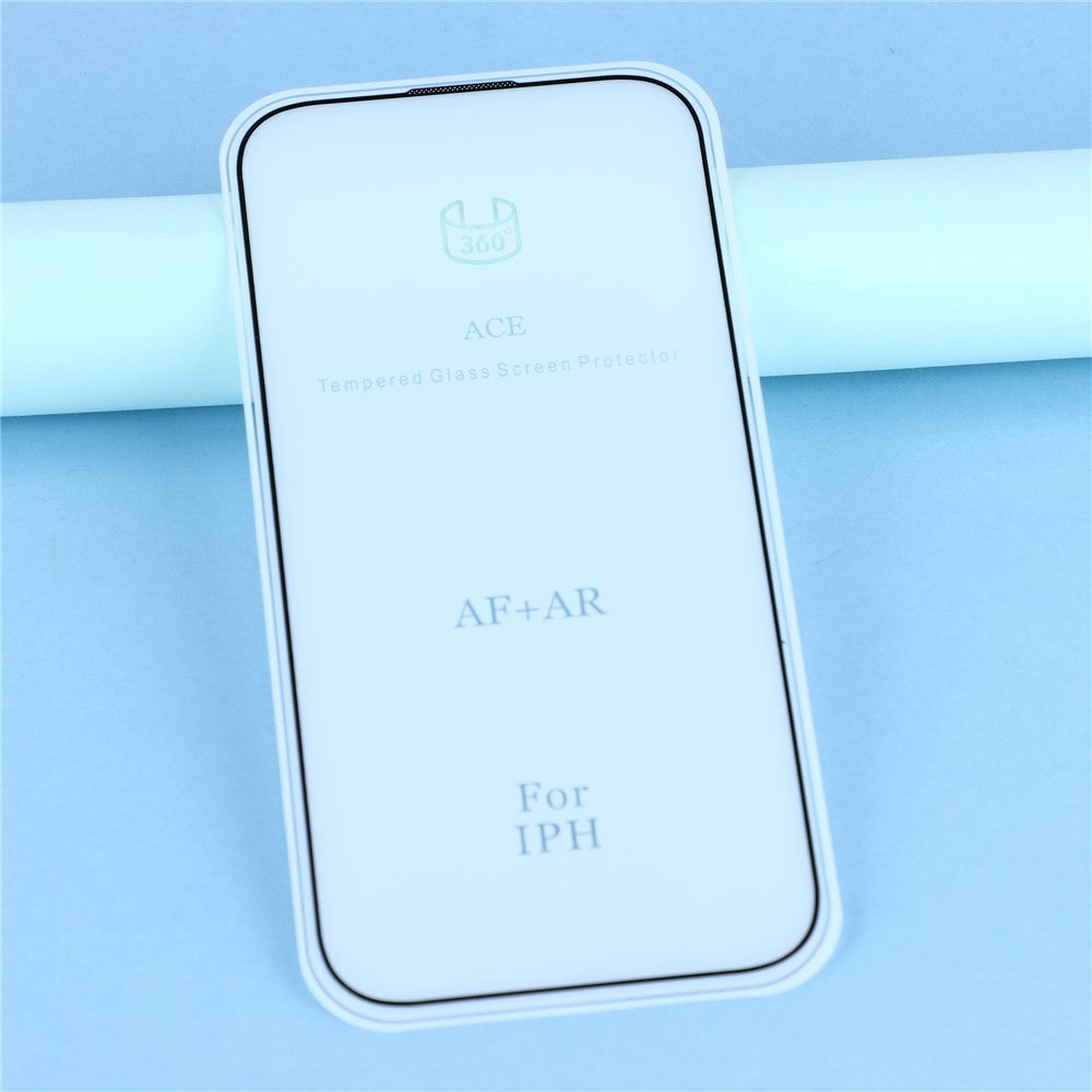 Fulltäckt skärmskydd i härdat glas med dammskydd-iPhone-2 Form