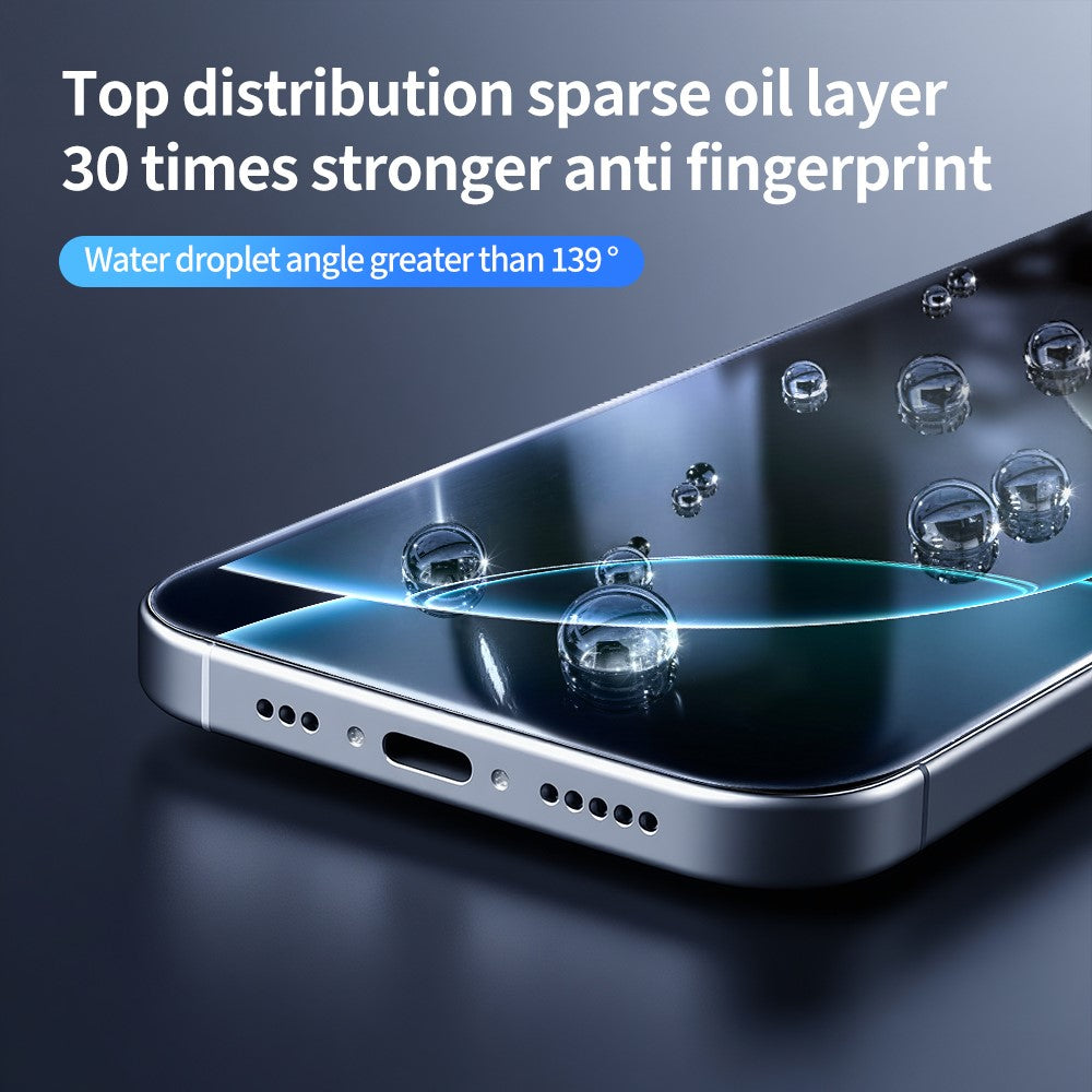 Skärmskydd i glas med silkestryck-iPhone-2 Form