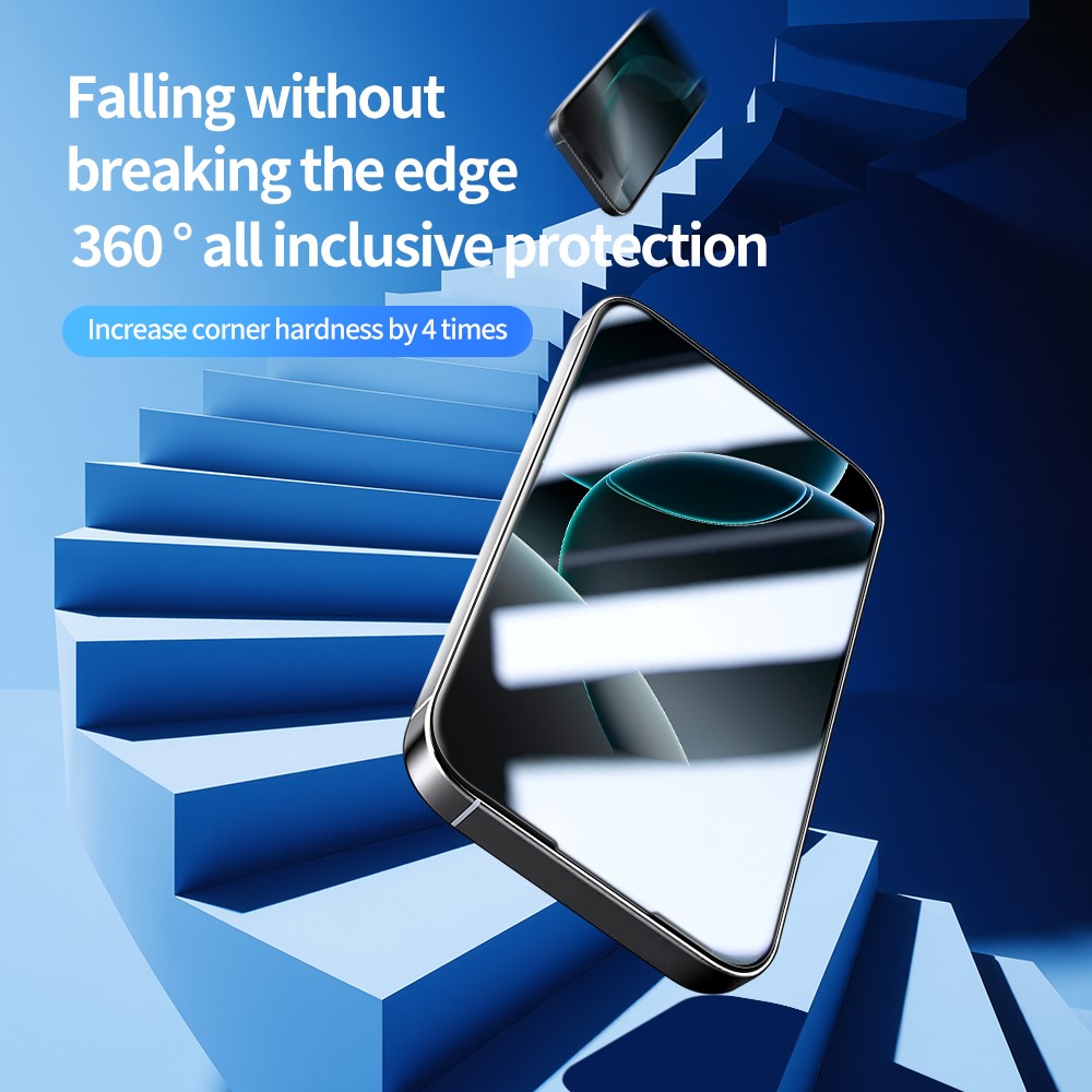 Skärmskydd i glas med silkestryck-iPhone-2 Form