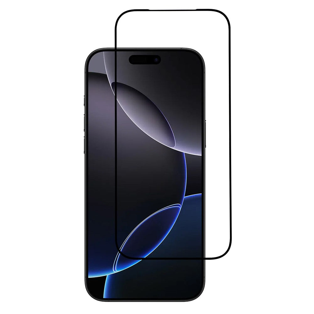 HD-skärmskydd i härdat glas iPhone 15 Pro Black