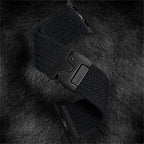 Flätat nylonarmband med fallskärms­spänne Apple Watch SE 40 mm, Apple Watch Series 1 38 mm, Apple Watch Series 10 42 mm, Apple Watch Series 11 42 mm, Apple Watch Series 2 38 mm, Apple Watch Series 3 38 mm, Apple Watch Series 4 40 mm, Apple Watch Series 5 40 mm, Apple Watch Series 6 40 mm, Apple Watch Series 7 41 mm, Apple Watch Series 8 41 mm, Apple Watch Series 9 41 mm Vinröd