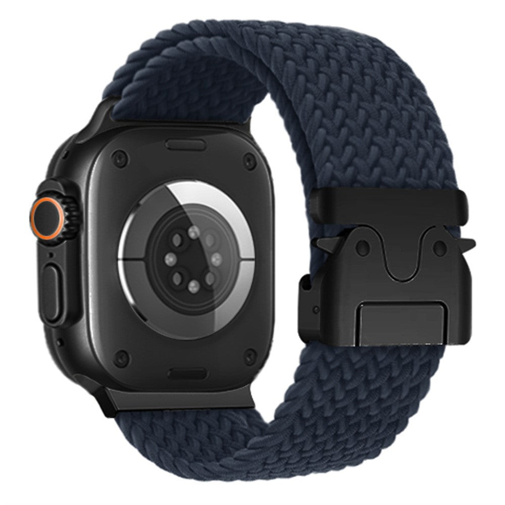 Flätat nylonarmband med fallskärms­spänne-Apple Watch-2 Form