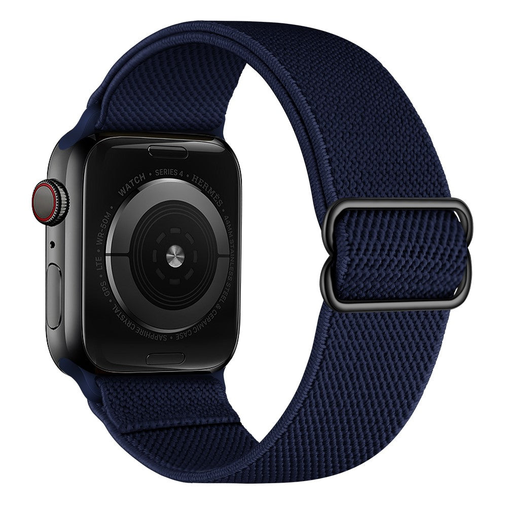 Vävt polyesterarmband med justerbar passform-Apple Watch-2 Form