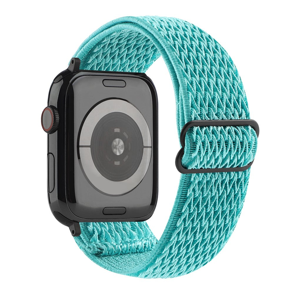 Vågmönstrat nylonarmband med justerbar rem-Apple Watch-2 Form