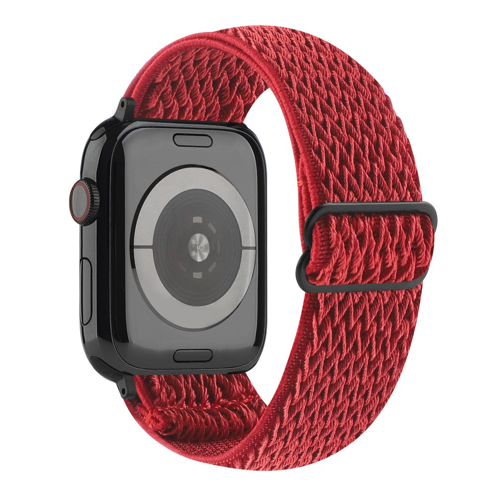 Vågmönstrat nylonarmband med justerbar rem-Apple Watch-2 Form