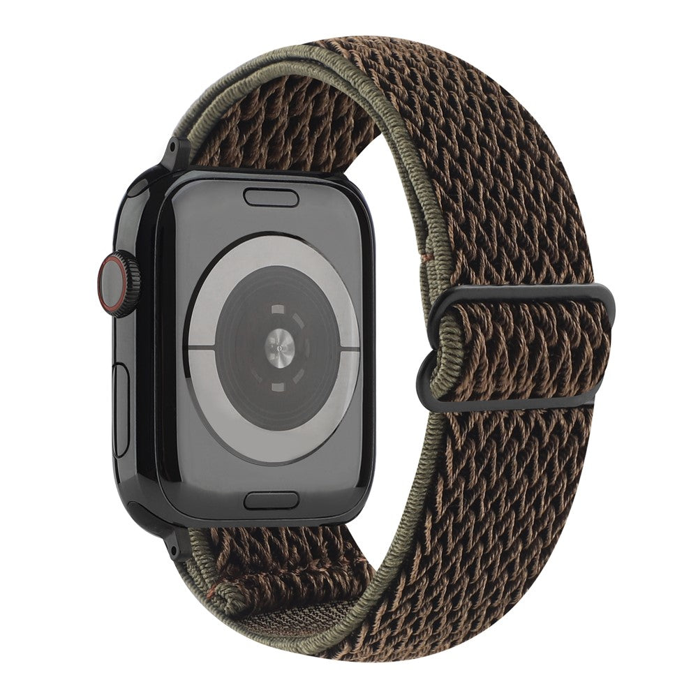 Vågmönstrat nylonarmband med justerbar rem-Apple Watch-2 Form