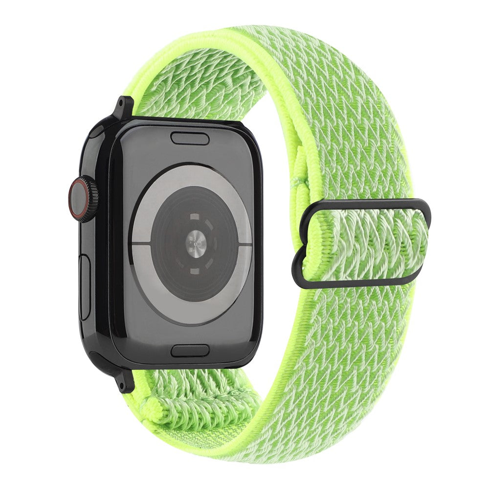 Vågmönstrat nylonarmband med justerbar rem-Apple Watch-2 Form