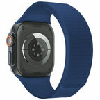 Magnetiskt silikonarmband med litchimönster-Apple Watch-2 Form