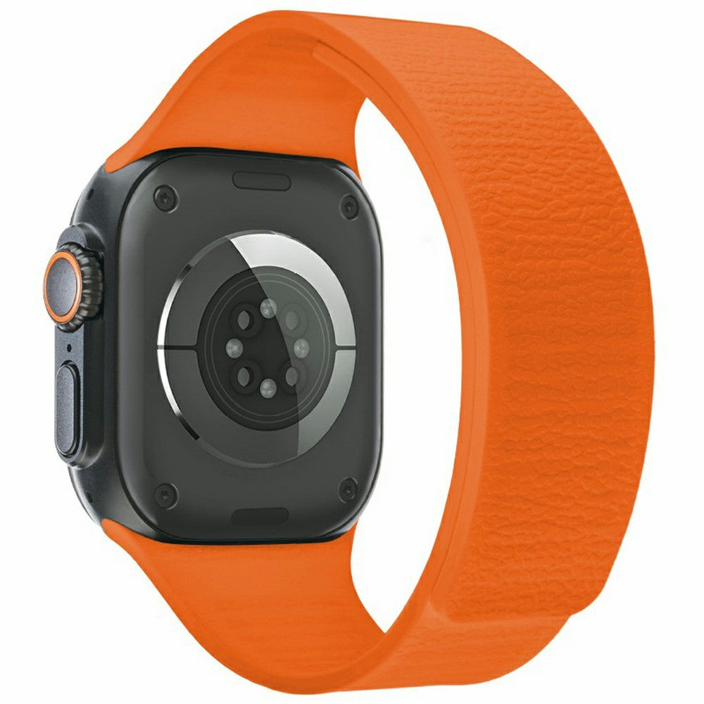 Magnetiskt silikonarmband med litchimönster-Apple Watch-2 Form
