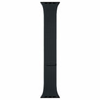 Magnetiskt silikonarmband med litchimönster Apple Watch SE 44 mm, Apple Watch Series 1 42 mm, Apple Watch Series 10 46 mm, Apple Watch Series 11 46 mm, Apple Watch Series 2 42 mm, Apple Watch Series 3 42 mm, Apple Watch Series 4 44 mm, Apple Watch Series 5 44 mm, Apple Watch Series 6 44 mm, Apple Watch Series 7 45 mm, Apple Watch Series 8 45 mm, Apple Watch Series 9 45 mm, Apple Watch Ultra 2 49 mm, Apple Watch Ultra 3 49 mm Svart