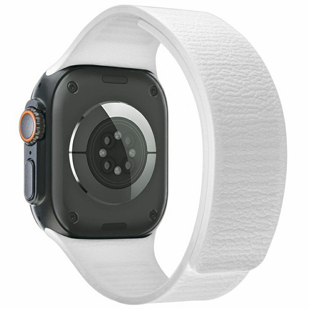Magnetiskt silikonarmband med litchimönster-Apple Watch-2 Form