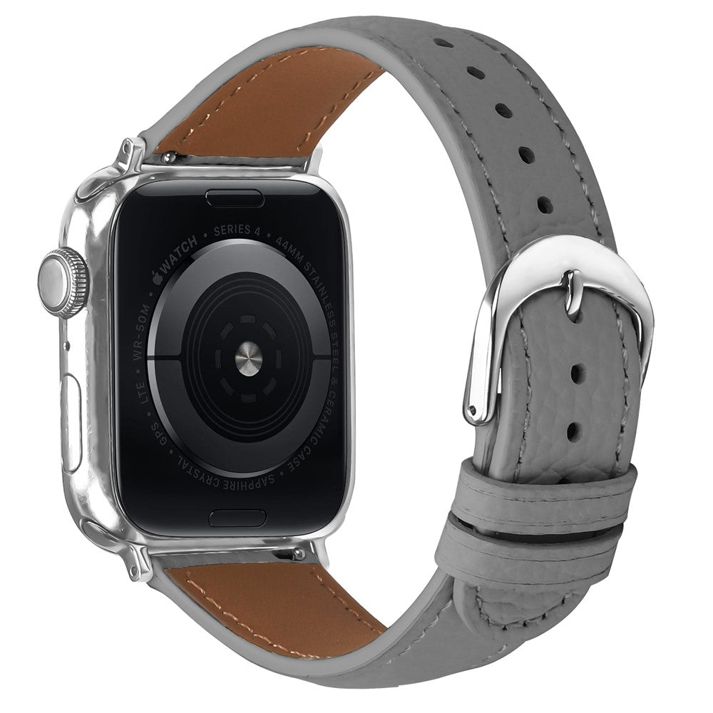 PU-läderarmband med litchimönster-Apple Watch-2 Form