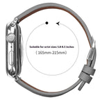 PU-läderarmband med litchimönster-Apple Watch-2 Form