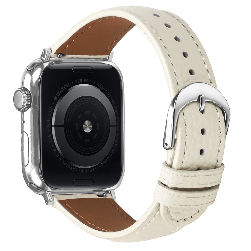PU-läderarmband med litchimönster-Apple Watch-2 Form
