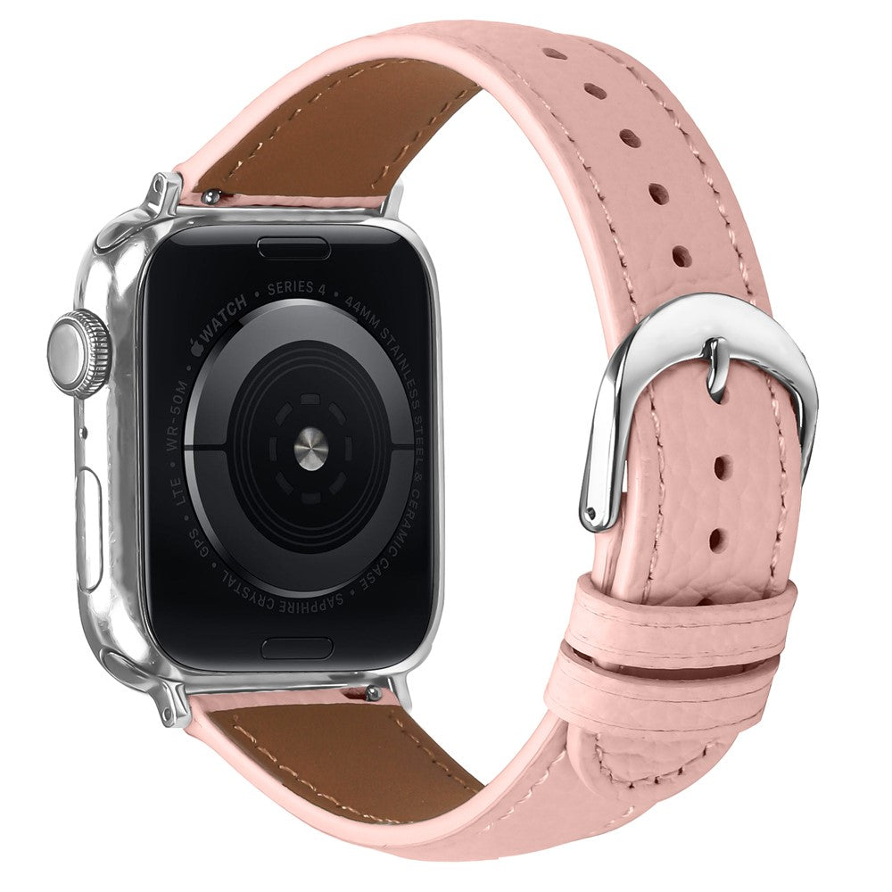 PU-läderarmband med litchimönster-Apple Watch-2 Form