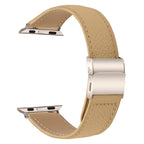 Äkta läderarmband med stjärnljusspänne-Apple Watch-2 Form