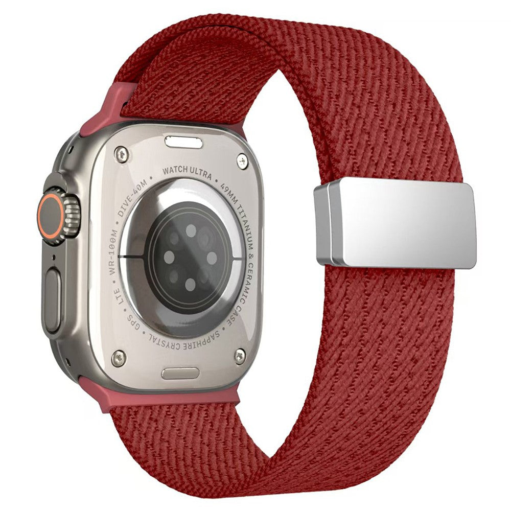Magnetiskt nylonarmband med elastisk rem-Apple Watch-2 Form