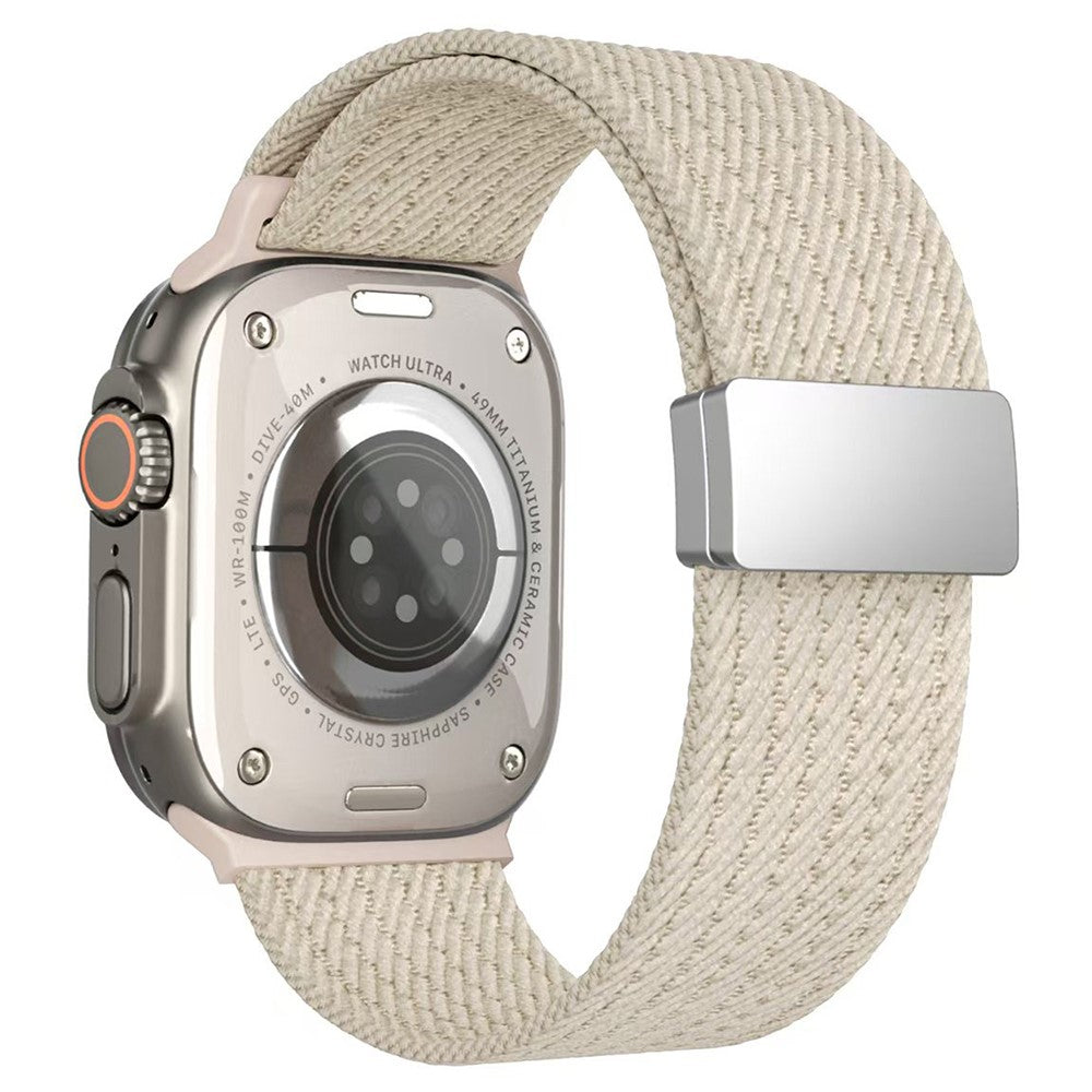 Magnetiskt nylonarmband med elastisk rem-Apple Watch-2 Form