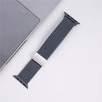 Magnetiskt nylonarmband med elastisk rem Apple Watch SE 44 mm, Apple Watch Series 1 42 mm, Apple Watch Series 10 46 mm, Apple Watch Series 11 46 mm, Apple Watch Series 2 42 mm, Apple Watch Series 3 42 mm, Apple Watch Series 4 44 mm, Apple Watch Series 5 44 mm, Apple Watch Series 6 44 mm, Apple Watch Series 7 45 mm, Apple Watch Series 8 45 mm, Apple Watch Series 9 45 mm, Apple Watch Ultra 2 49 mm, Apple Watch Ultra 3 49 mm Rosa