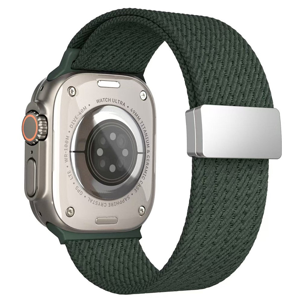Magnetiskt nylonarmband med elastisk rem-Apple Watch-2 Form