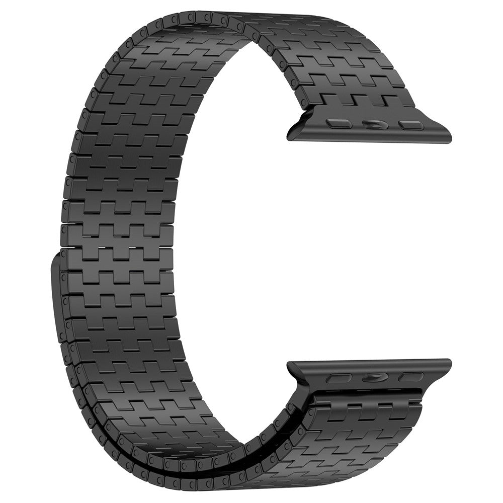 Magnetiskt stålarmband för Apple Watch Apple Watch SE 40 mm, Apple Watch Series 1 38 mm, Apple Watch Series 10 42 mm, Apple Watch Series 11 42 mm, Apple Watch Series 2 38 mm, Apple Watch Series 3 38 mm, Apple Watch Series 4 40 mm, Apple Watch Series 5 40 mm, Apple Watch Series 6 40 mm, Apple Watch Series 7 41 mm, Apple Watch Series 8 41 mm Blå