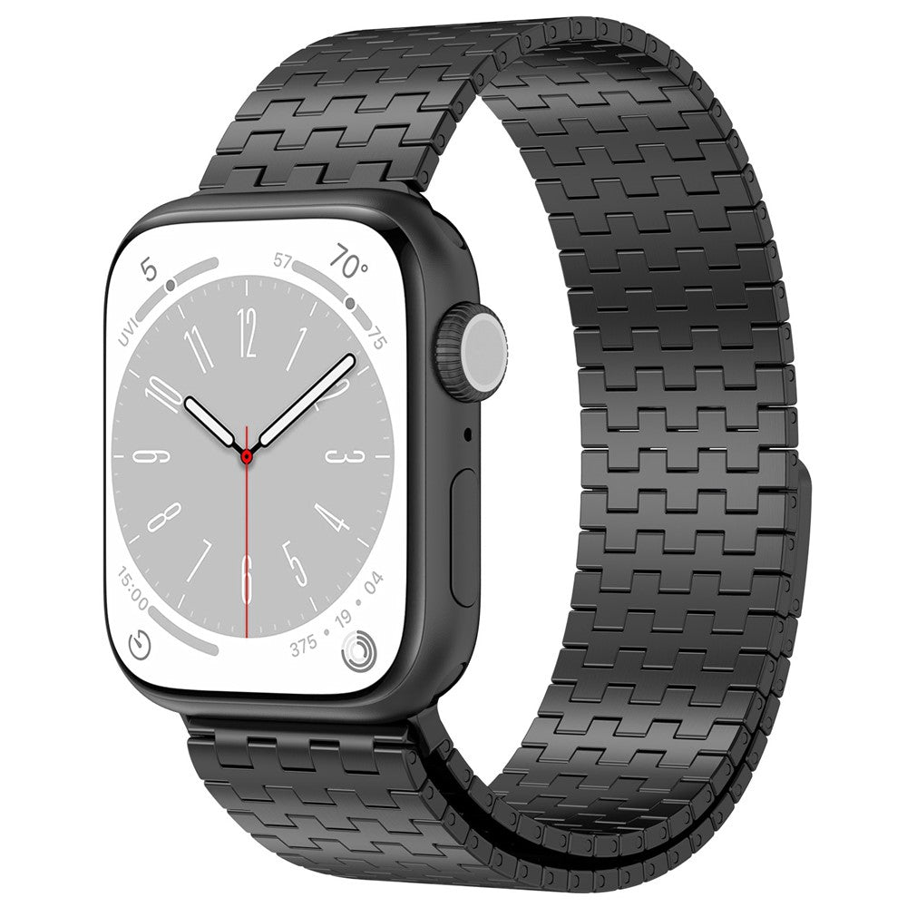 Magnetiskt stålarmband för Apple Watch Apple Watch SE 40 mm, Apple Watch Series 1 38 mm, Apple Watch Series 10 42 mm, Apple Watch Series 11 42 mm, Apple Watch Series 2 38 mm, Apple Watch Series 3 38 mm, Apple Watch Series 4 40 mm, Apple Watch Series 5 40 mm, Apple Watch Series 6 40 mm, Apple Watch Series 7 41 mm, Apple Watch Series 8 41 mm Roséguld
