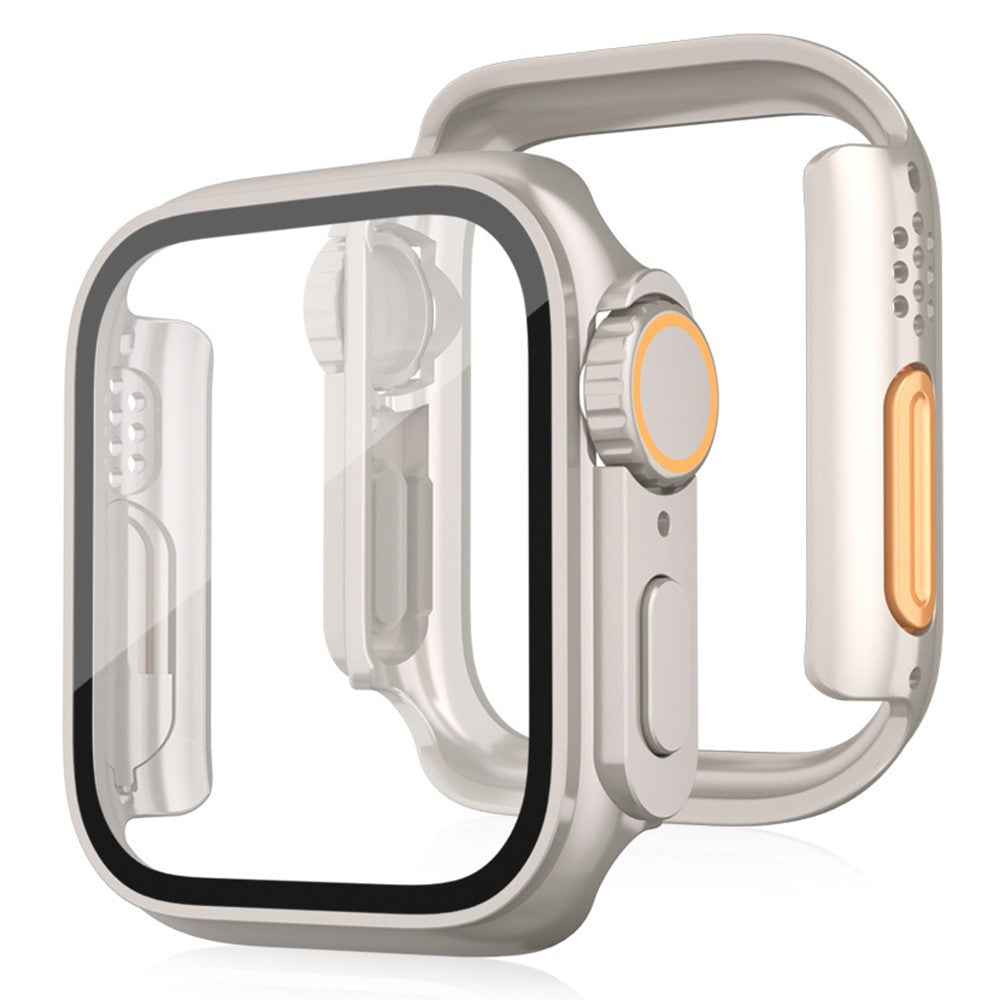 Skyddsram i PC med skärmskydd i glas-Apple Watch-2 Form
