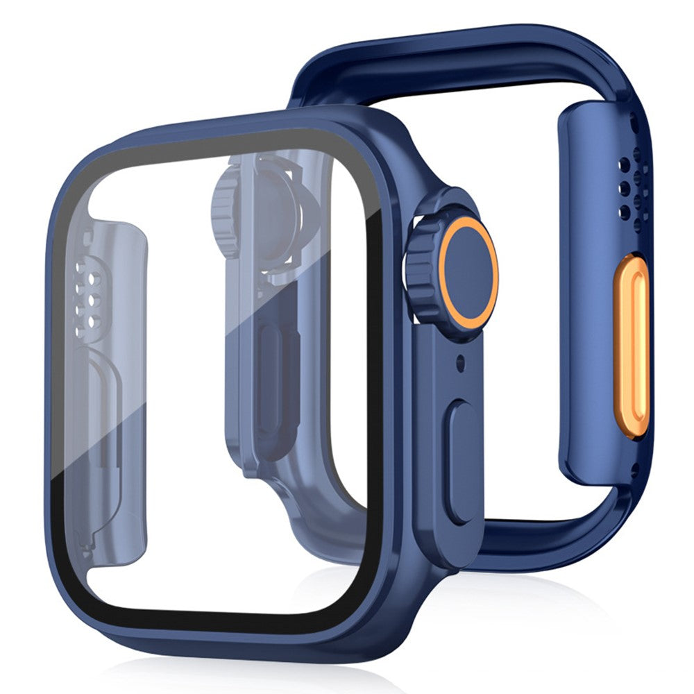 Skyddsram i PC med skärmskydd i glas-Apple Watch-2 Form